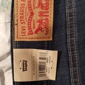 Levi 314 TUMMY SHAPING straight leg jeans size 14 LONG (32 waist)